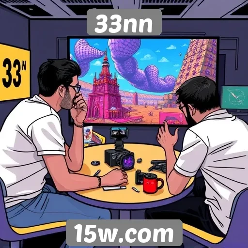 Entrevista com desenvolvedores sobre jogos em 33nn